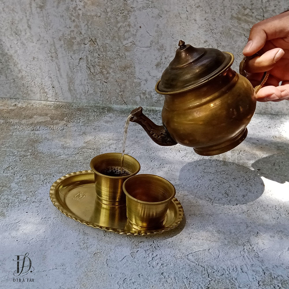 قوری برنجی