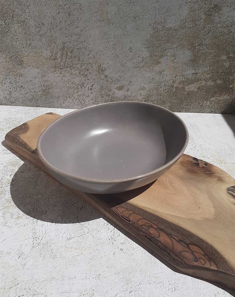 کاسه بزرگ میوه خوری بیضی(ایراددار)