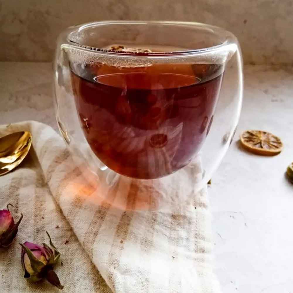 نیم لیوان دو جداره پیرکس