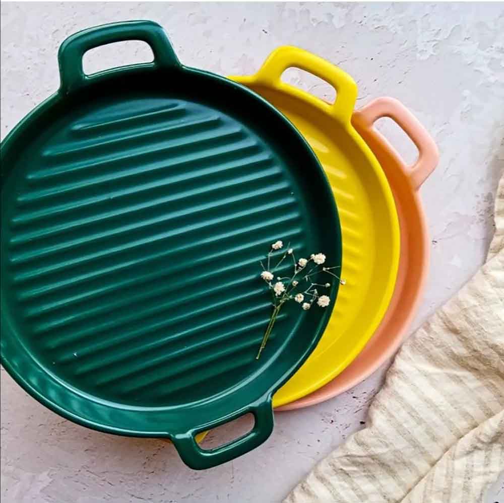 تابه گریل رنگی سرامیکی (7789)