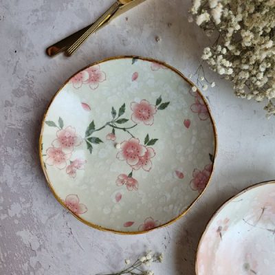 کاسه کلکسیونی طرح گل